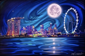Epic Singapore Nights 24X36