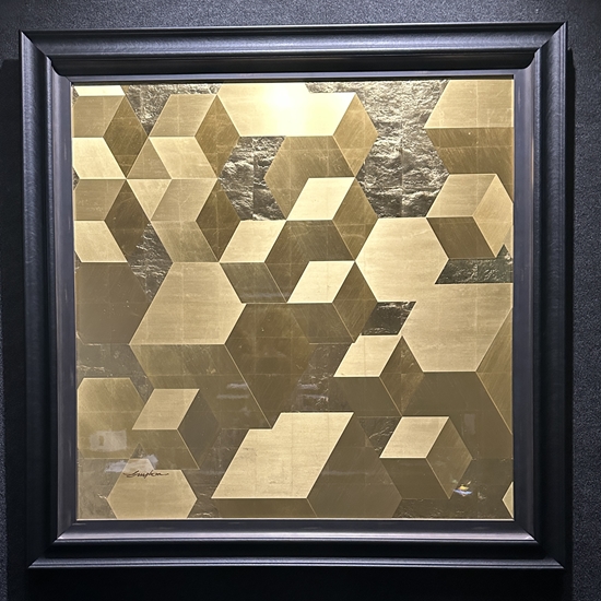 Patrick GuytonArt titleGilded Cubism Gold or Silver Multiple Sizes. 24X36 33X45F