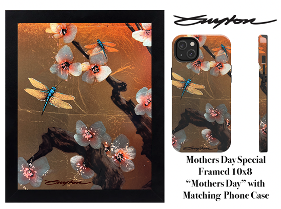 Patrick GuytonArt titleGuyton's 10x8 "Mothers Day" Canvas / Leaf / phone case