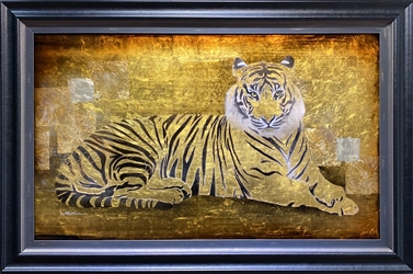 Patrick GuytonArt titleYear of the Tiger Original Pure Gold 30x50. 39x59F