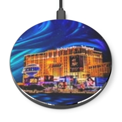 PrintifyArt titlePlanet Hollywood by Chris DeRubeis Magnetic Phone Charger