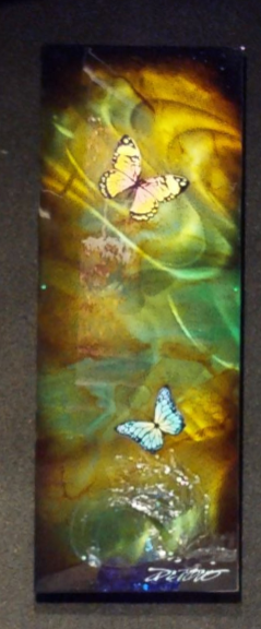 Chris DeRubeisArt titleSingle Panel Butterfly 12x30