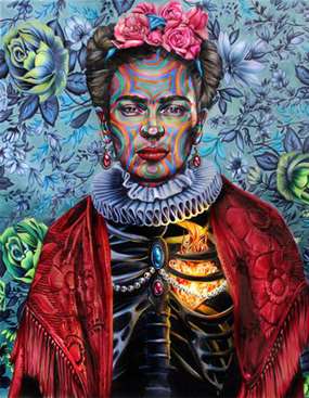 Frida Kahlo 20x16 27. 5x23.5F